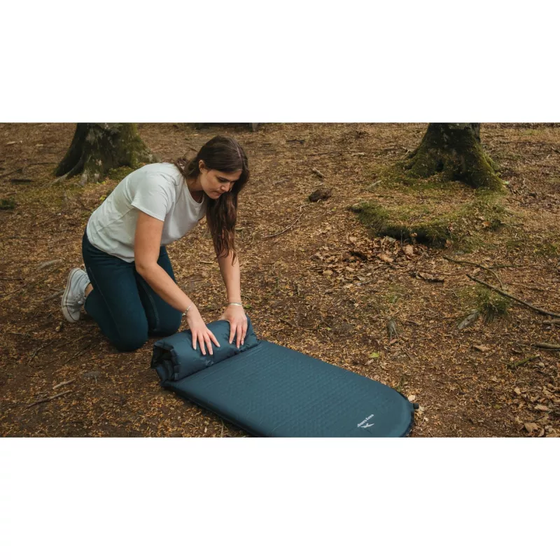 Karimata easy camp Compact Single 2,5 cm ciemnoniebieska (model 2024)