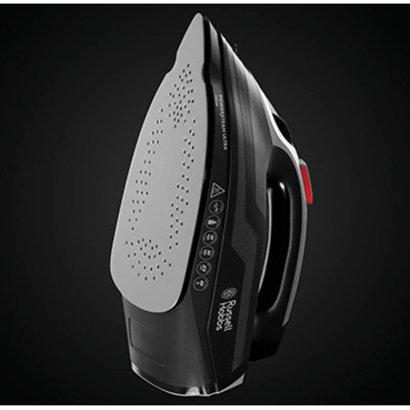 Żelazko Russell Hobbs 20630-56 Żelazko parowe i suche Ceramiczna stopa 3100 W Czarny, Szary