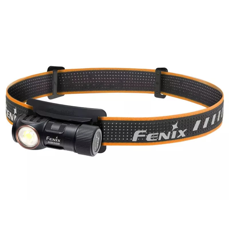 Lampa na opaskę na głowę Fenix HM50R V2.0 Czarny LED Aluminium IP68