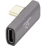 Renkforce USB4 USB-C Adapter[1x wtyk - 1x gniazdo] RF-3778672 8K UHD 90° (RF-3778672)