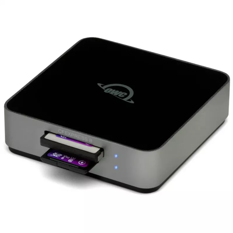 Other World Computing OWC Atlas - Czytnik kart (SDXC UHS-II, CFexpress Type B) - USB-C 3,2 Gen 2 (OWCTCCFXBSDRDR)