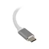 SilverStone SST-EP08C - Adapter USB 3.1 Type-C na HDMI/USB Type C/USB Type A - Srebrny