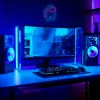 Dekoracyjne światło LED w stylu neonu MANTA SNL27BLT Style Neon Lights ASTRONAUT, blat stołowy, ścienny, akcent LED z wtyczką