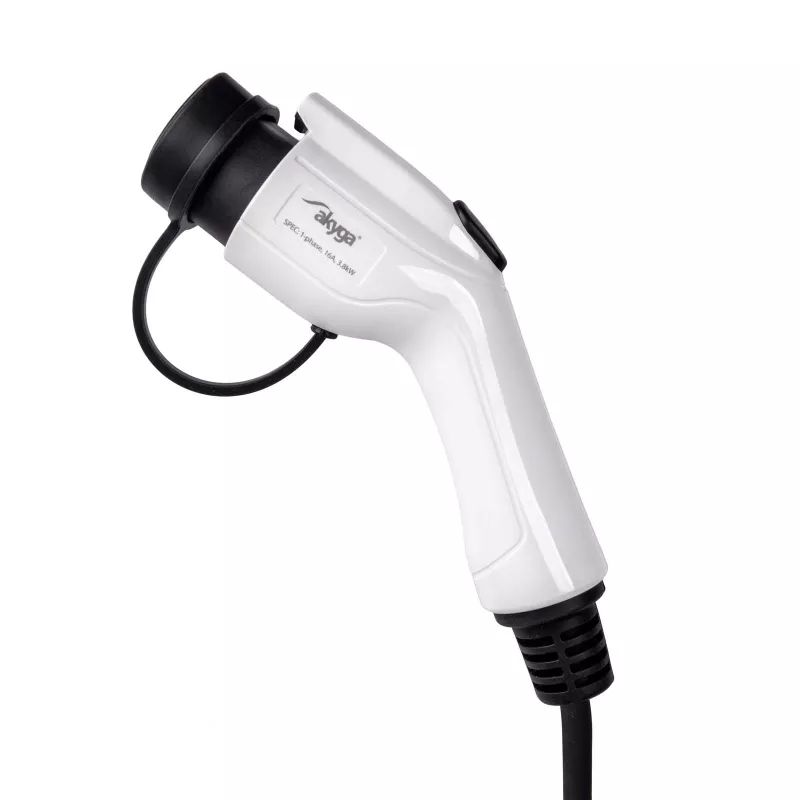 Akyga AK-EC-24 przenośna ładowarka EV, GB/T, wtyczka CEE 5-pin, 3-fazowa, 32 A, 22 kW, LCD, 5 m