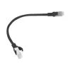 Kabel sieciowy LANBERG PCU5-10CC-0025-BK RJ-45 Cat5e U/UTP 0,25 m czarny