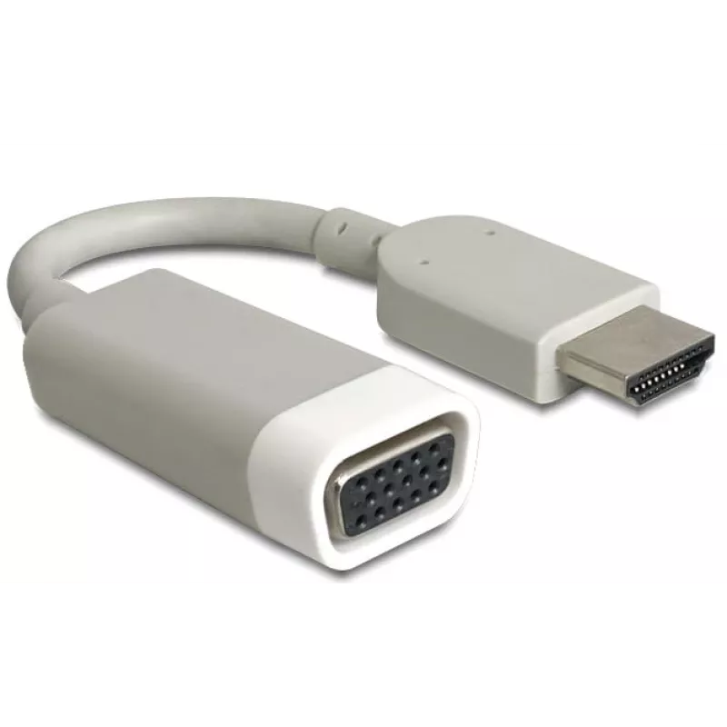 Adapter wideo DeLOCK 65469 VGA D-Sub na HDMI Typ A Biały
