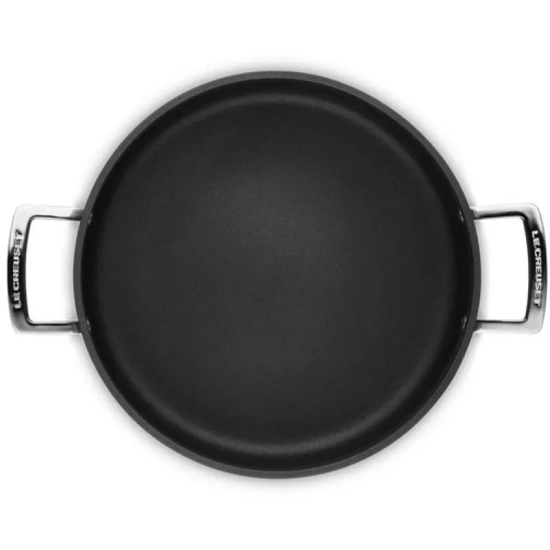 Le Creuset Toughened Non-Stick sauteuse z pokrywką szklaną 28 cm