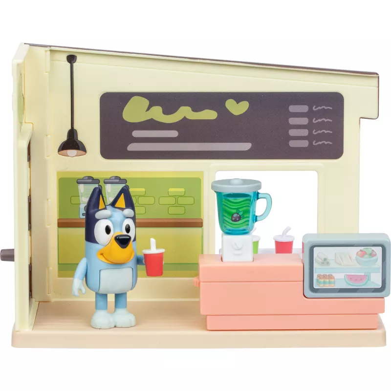 Zestaw figurek niebieskiy Mini Juice Shop