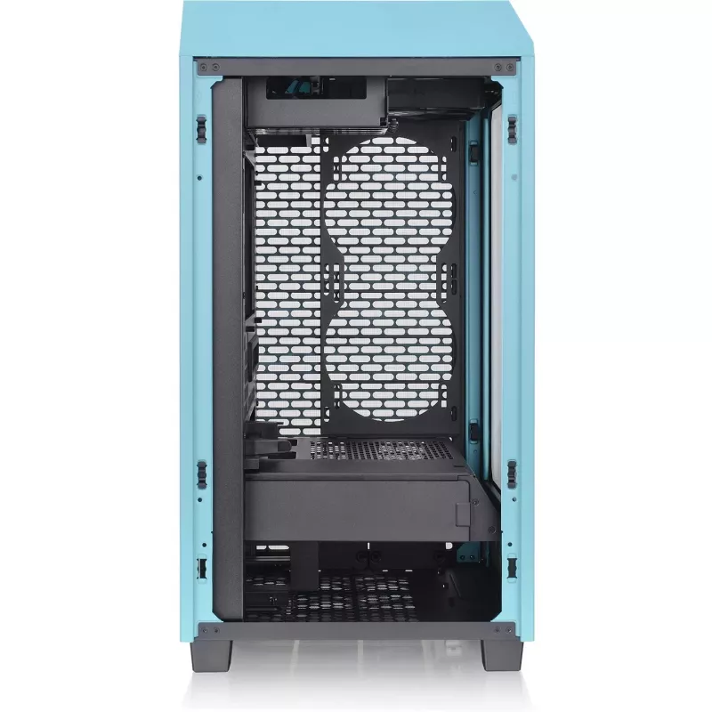 Thermaltake The Tower 200 turkusowy Tempered Glass