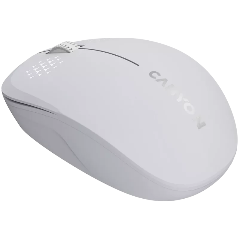 Mysz CANYON MW-04 3-przyciskowa BT bezprzewodowa biała