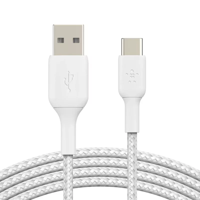 Kabel USB Belkin CAB002BT1MWH 1m USB A na USB C biały