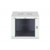 Szafka rackowa naścienna 19 cali DIGITUS Dynamic-N DN-37106 — 9U, 600x600 mm, IP20, zamek na klucz