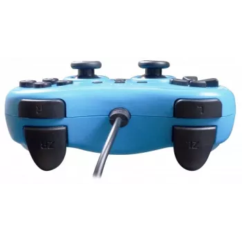 Przewodowy kontroler SUBSONIC SA5488-1 Neon niebieski — dla Nintendo Switch, połączenie przewodowe