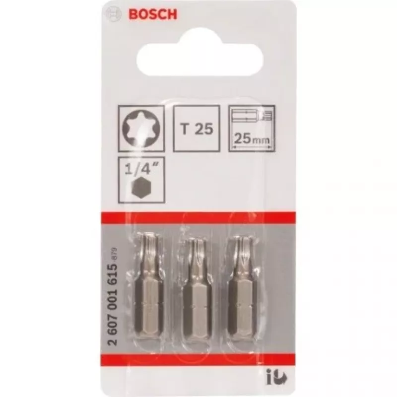 Bosch 2 607 001 615 wkrętak bit 3 szt.