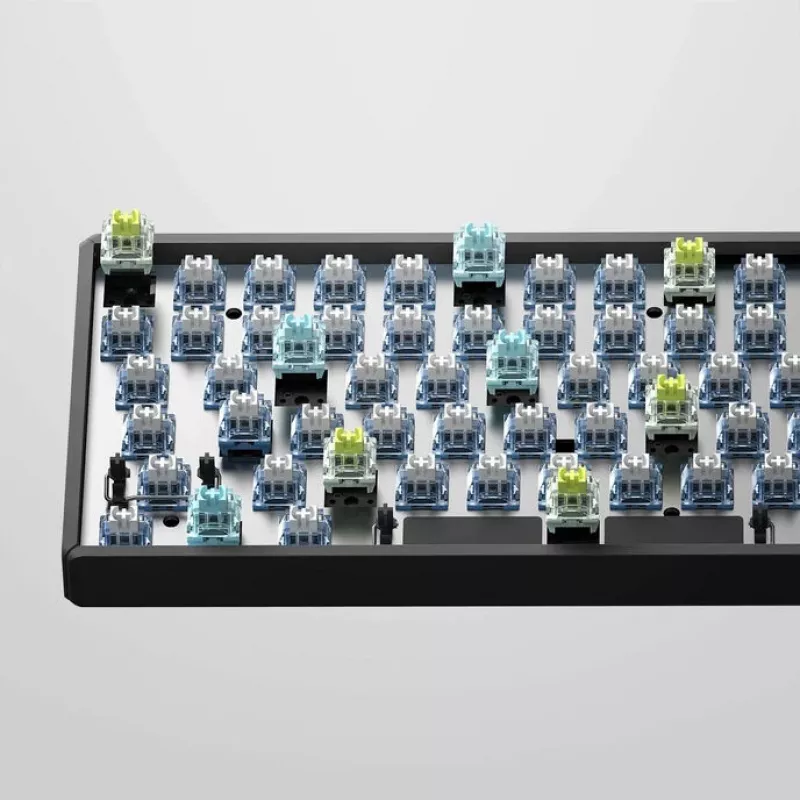 IQUNIX F97 Dark Side bezprzewodowa klawiatura gamingowa, RGB, przełączniki MX Red