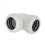 Barrow Multi-Link Adapter 90° 14mm do twardych rurek AD w kolorze białym TWT90KNS-K14