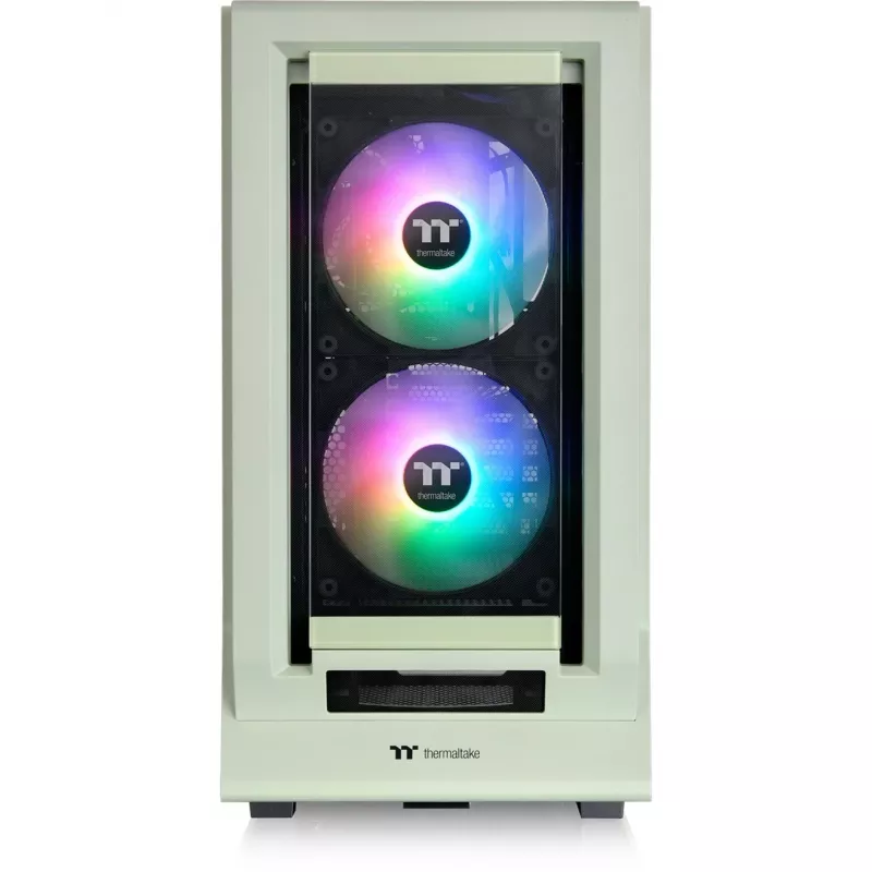 Ceres 350 MX, Tower-Enclosure Light Green, Tempered Glass x 2