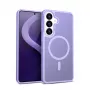 Crong Hybrid Matte Magnetic case do Samsung Galaxy S26 — TPU+PC, Lavender