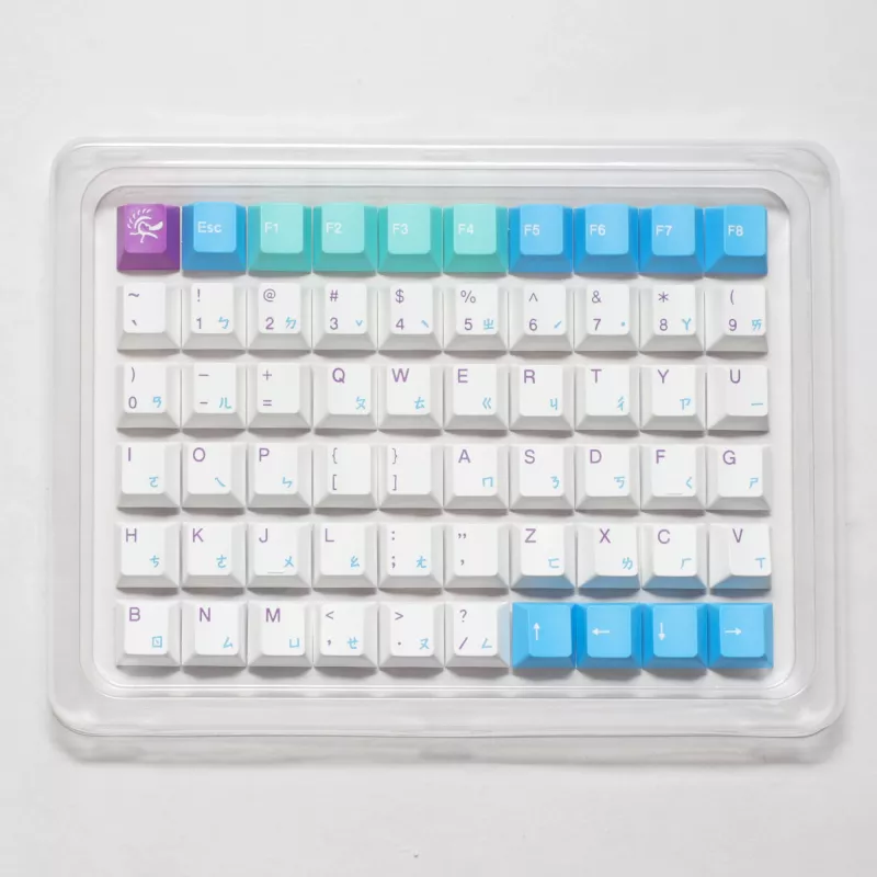 Zestaw keycapów Ducky x MK Frozen Llama