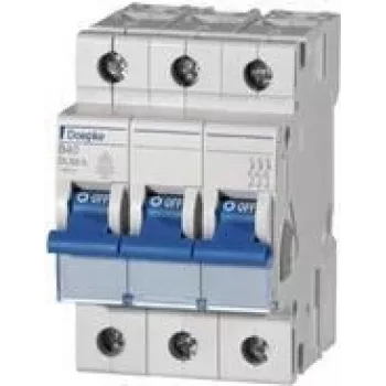 Wyłącznik nadprądowy DOEPKE B25A DLS-6H-B25-3-6-KA 6kA 3-biegunowy 400V charakterystyka B DLS-6H-B25-3-6-KA (09914115)