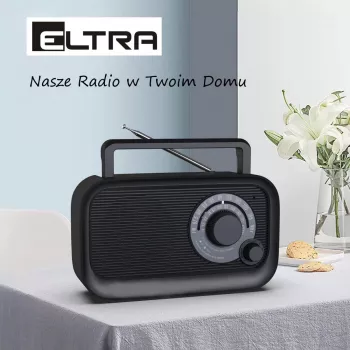 Eltra HANIA czarny przenośne radio (model )