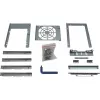 Obudowa serwerowa Inter-Tech 4U-4424 Rack Czarna, Srebrna