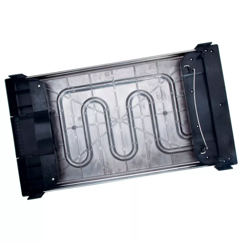 Grill kontaktowy Jata JEGR3000 — prostokątny 480×320 mm, 2700 W, sterowanie dotykowe, czarny