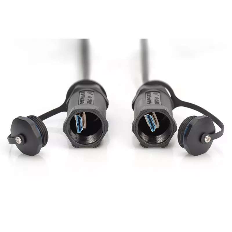 Digitus 4K HDMI AOC Armored Connecting kabel 10m 2.0 14.4 Gbit/s