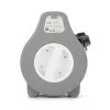 Zwĳany przedłużacz MONTIS MT188-10, kabel 10 m, 2 gniazda AC, szary
