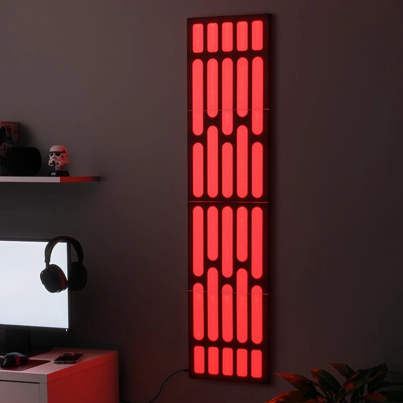 Lampa ścienna panelowa Paladone PP13141SW LED Star Wars design, oświetlenie ścienne LED
