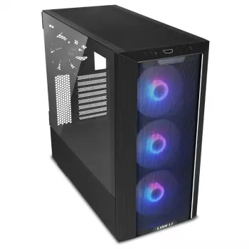 Lian Li LANCOOL III Midi Tower Czarny, Przezroczysty