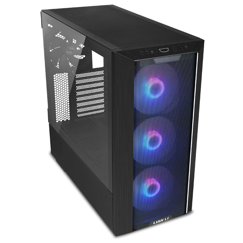 Lian Li LANCOOL III Midi Tower Czarny, Przezroczysty