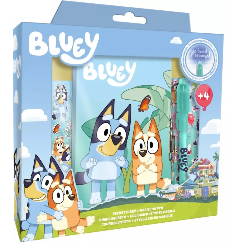 Pamiętnik z magicznym długopisem Bluey