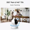 Kamera IP do użytku wewnętrznego Reolink E Series E330 — 4 MP, obiektyw 4 mm, FOV 84°×45°, Wi‑Fi 2,4/5 GHz, dwukierunkowe audio, detekcja osób/zwierząt