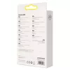 Kabel Baseus Crystal Shine USB do Lightning, 2,4A, 2m (fioletowy)