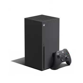 Konsola do gier Microsoft Xbox Series X — 1 TB SSD, AMD Ryzen Zen 2 3,8 GHz, AMD RDNA 2 (12 TFLOPS), 4K HDR, Wi‑Fi 5, Gigabit Ethernet, Blu‑Ray