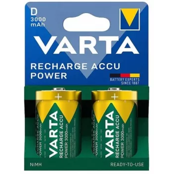 Akumulator D Varta 56720 — NiMH, wysokość 61,5 mm, Ø 34,2 mm, 73 g