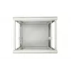 Extralink Szafa rack 9U 600x450 ASP szary, montaż na ścianie, metalowe drzwi