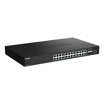 D-Link 28-portowy inteligentny przełącznik zarządzany 2.5G Multi-Gigabit z 4 portami 10G SFP+