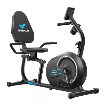 MERACH MR-S08B1-EU rower treningowy poziomy (czarny)