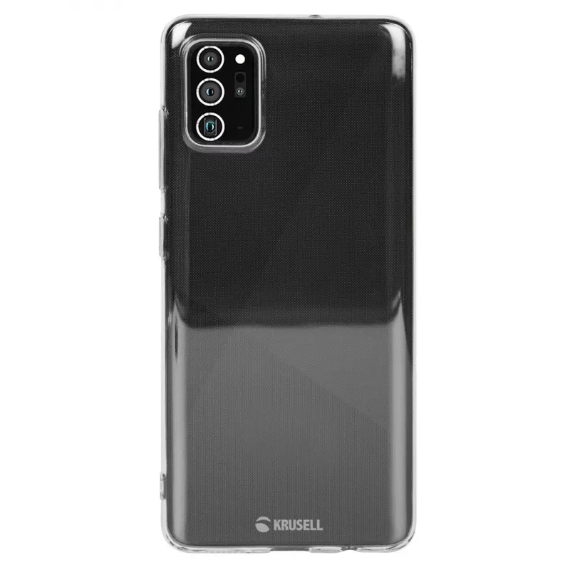 Ochronne etui Protective SoftCover marki Krusell do Samsung Galaxy Note 20 — przezroczyste
