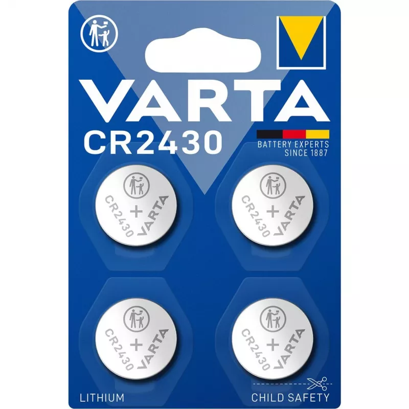 Bateria pastylkowa Varta CR2430 3V 290mAh litowa ogniwo guzikowe