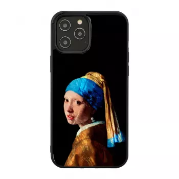 Etui ochronne iKins do Apple iPhone 12 Pro Max z motywem Dziewczyny z perłą
