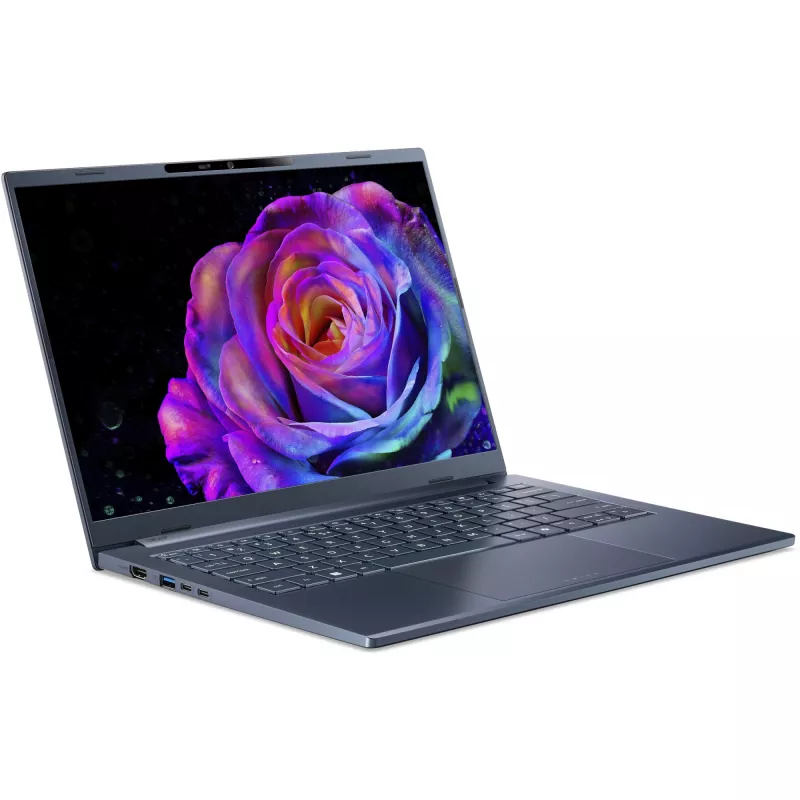 Laptop Acer Swift Go 14 AI SFG14-75-73GE Intel Core Ultra 7 258V 14 cali WUXGA 32 GB LPDDR5x 1 TB SSD Intel Arc 140V Wi‑Fi 7 Windows 11 Niebieski 1.24 kg
