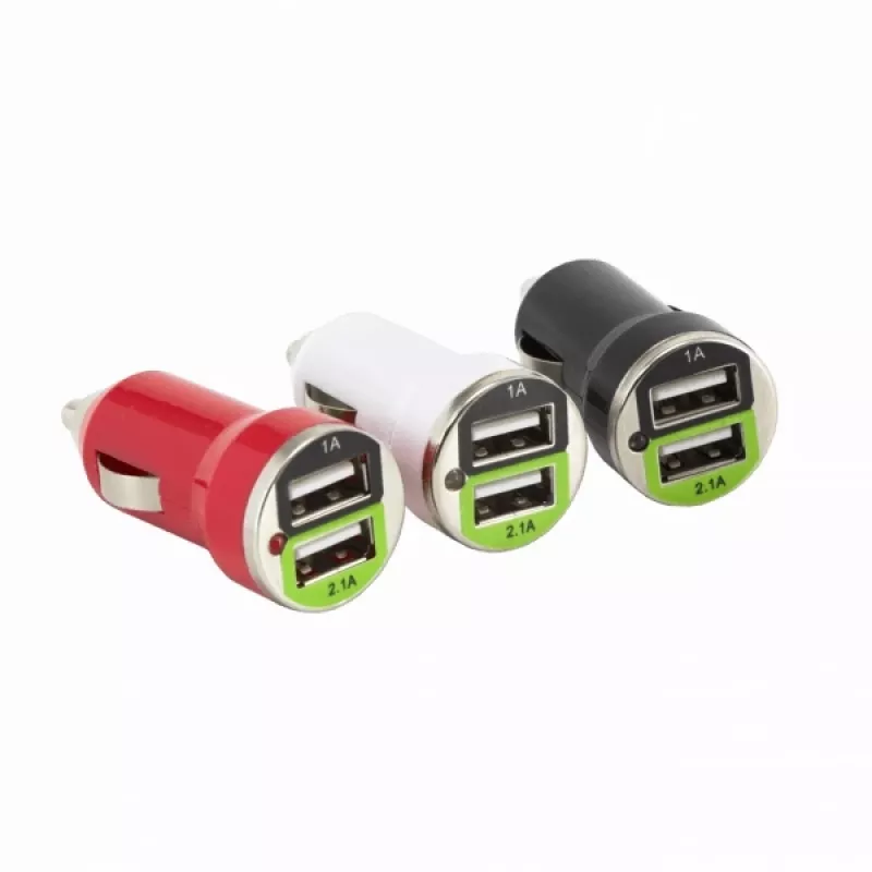 Sbox CC-221B Dwupodwójna ładowarka samochodowa USB CC-221B Czarnyberry czarny
