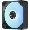 Wentylator obudowy APNX FP1-RQ 120 PWM ARGB-BK 120mm PWM ARGB czarny