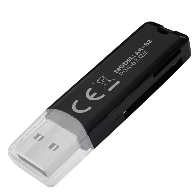 Czytnik Kart SD, USB 2.0, 480 Mbps, AK-63 Savio SAVAK-63