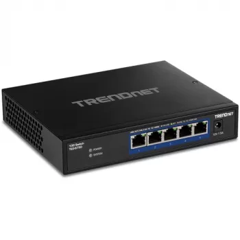Przełącznik sieciowy Trendnet TEG-S750 10G Ethernet 5 portów czarny