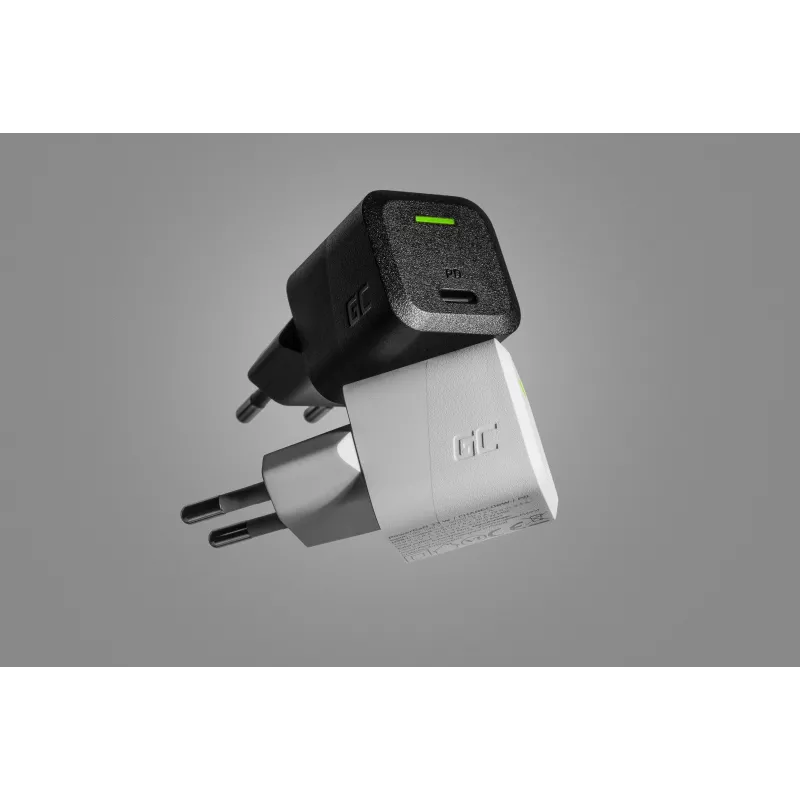 Ładowarka Green Cell CHARGC06W do urządzeń mobilnych, uniwersalna, biała, AC, szybkie ładowanie