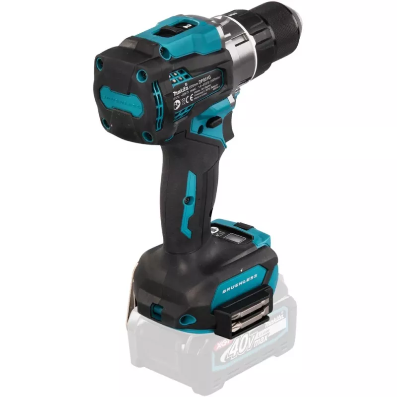 Makita DF001GZ - Wkrętarko-wiertarka - Akumulatorowa - 2 prędkości - 140 N·m - Bez akumulatora - 40 V